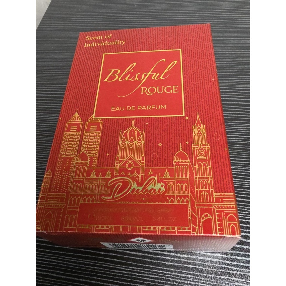 BLISSFUL ROUGE EAU DE PARFUM SPRAY 3.4 OZ FRAGRANCE FROM FRANCE !